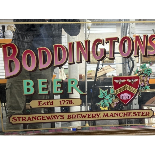 115 - Boddingtons Beer pub mirror