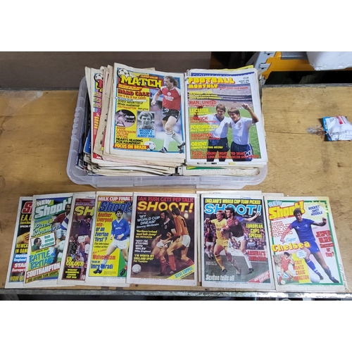 167 - Large quantity of various Football magazines mainly 