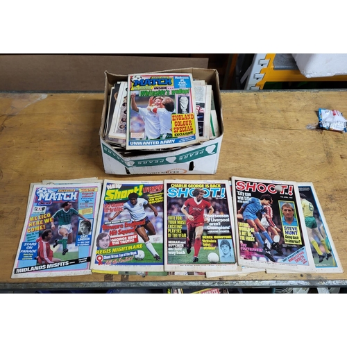 168 - Small quantity of Football magazines mainly 