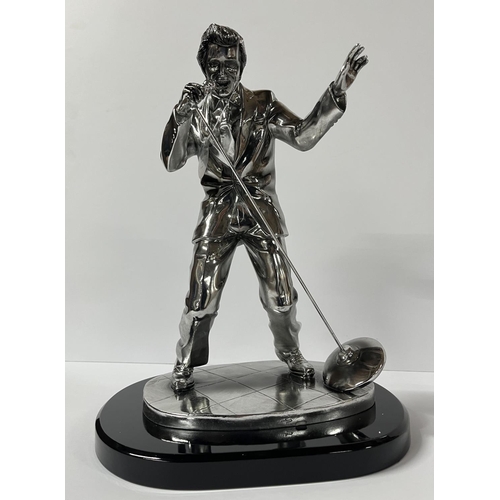 203 - Leonardo Silver Dreams 2005 Elvis Figurine (29cm)