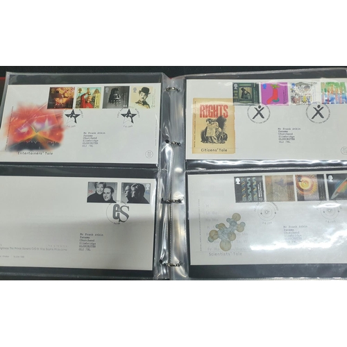 270 - Two albums of QEII FDC including 1960s examples and many 1999 and early 2000s (Qty)