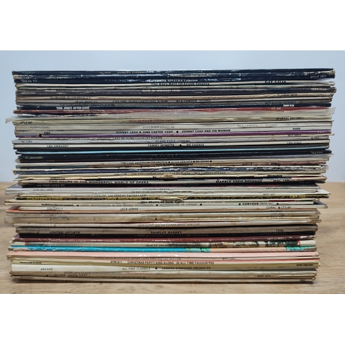 326 - Collection of various LP's including Johnny Cash, Elvis, Frank Sinatra, Shirley Bassey etc. (Qty)