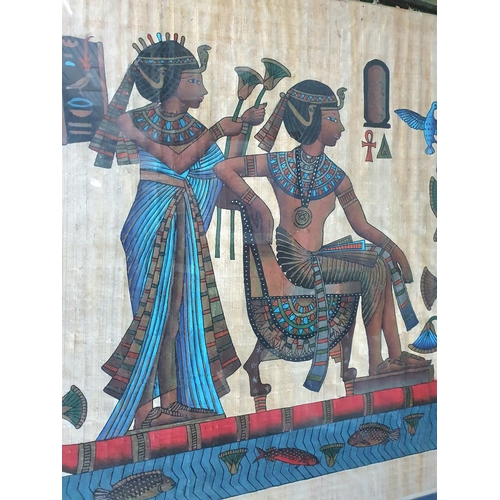 149 - Large good quality Egypt papyrus painting,

60 x 80cm