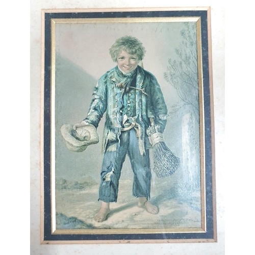 150 - Blind stamped, official Russell Flint limited edition print (362/850) in fine quality gilt frame tog... 