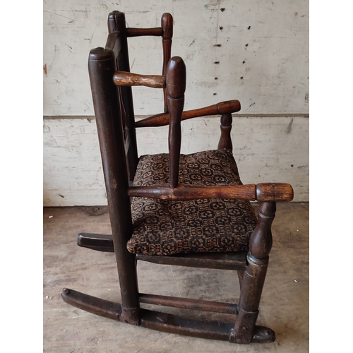 432 - Victorian children's rocking chair