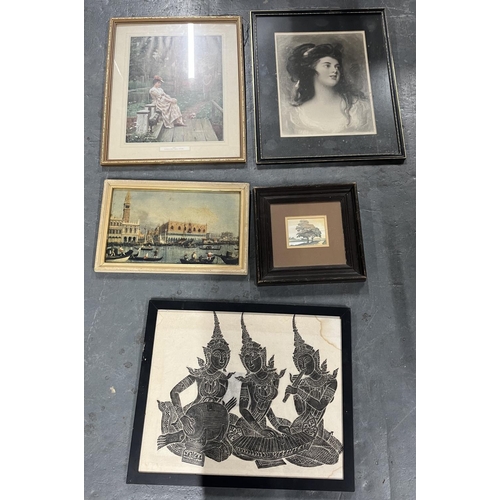 175 - Various framed prints (5)