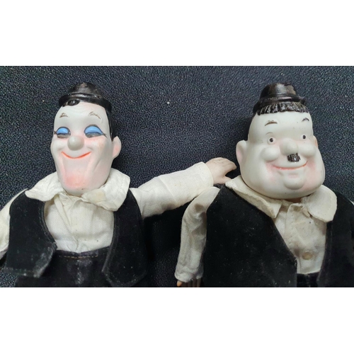 233 - Vintage ceramic Laurel and Hardy ceramic figures