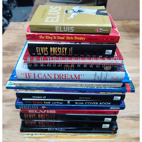 132 - Collection of various Elvis Presley books (Qty)