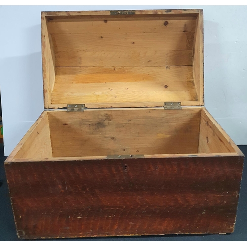 145 - Unusual Victorian domed top wooden box