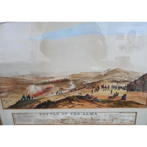 152 - Ultra Rare (Museum rarity) CRIMEA WAR watercolour drawn by Major John Adye Royal Artillery who was t... 