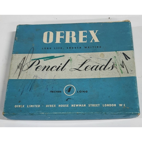 159 - Ofrex pencil leads in vials and original box