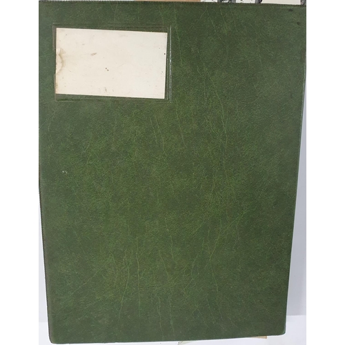 169 - Green folder full of original, early 20thC R Parkinson of Burnley, chemists labels (Hundreds)