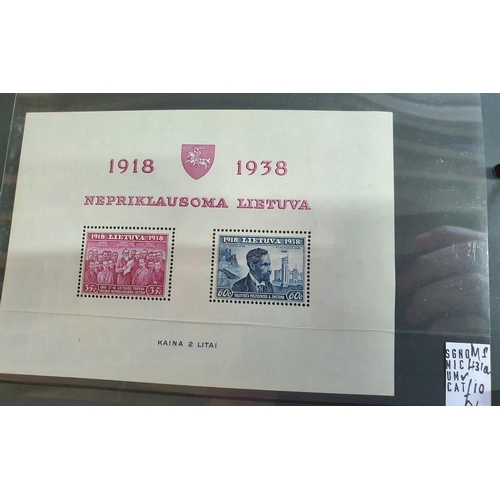 211 - Red album containing Lithuania 1932-2007 mint unmounted including good Thematies (Qty)