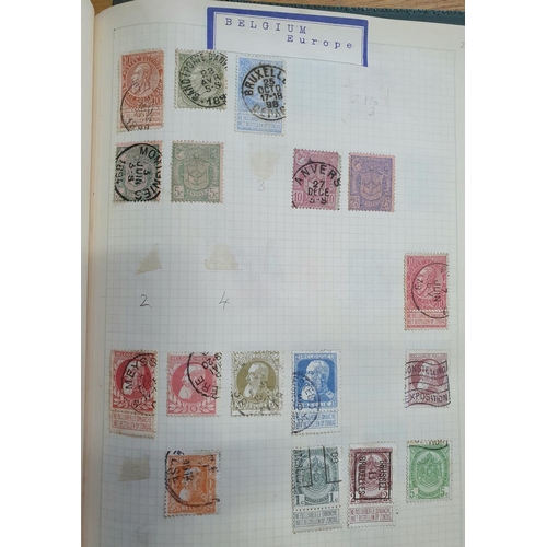 220 - Green Errimar stamp album containing mint and used world stamps including many European used 19thC e... 