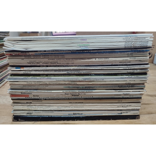 244 - Collection of various Classical LP's including Schubert, William Byrd, Vivaldi, Sibelius etc. (Qty)