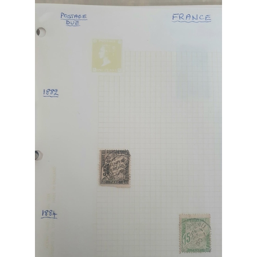 853 - Binder containing France, Germany and Poland stamps, mainly 20thC but some late Germany and good 192... 