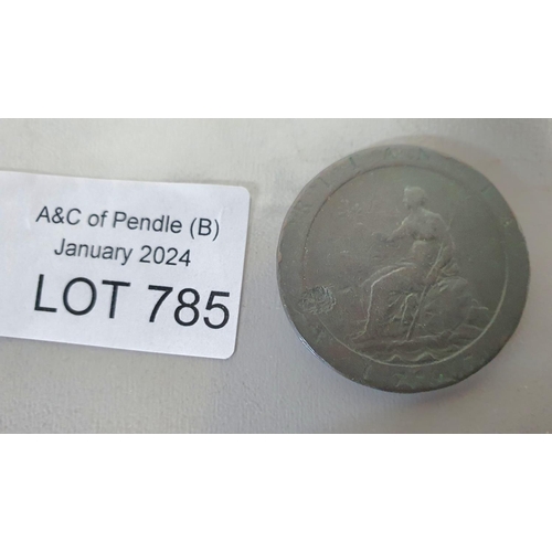 785 - George III cartwheel penny