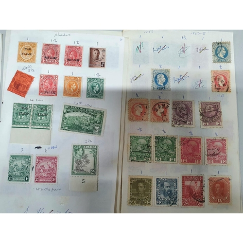 883 - Quantity of unexamined sheets containing used mounted 19thC and early 20thC stamps, various countrie... 