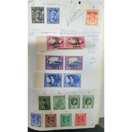 883 - Quantity of unexamined sheets containing used mounted 19thC and early 20thC stamps, various countrie... 