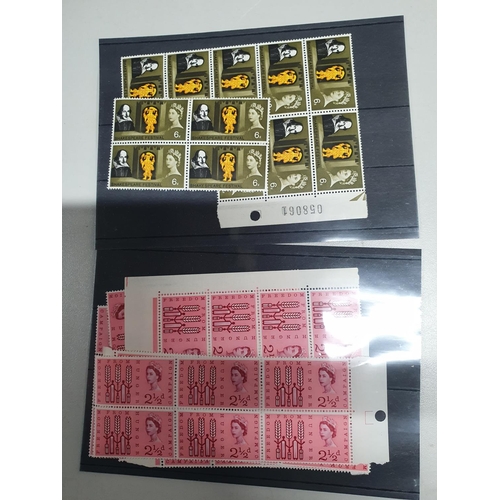 893 - Huge quantity of GB QEII pre-decimal commemorative blocks etc (Qty)