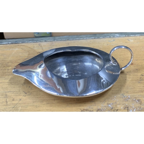 13 - Unusual Birmingham 1926 silver creamer in the form of an antiquities oil lamp,

87 gram