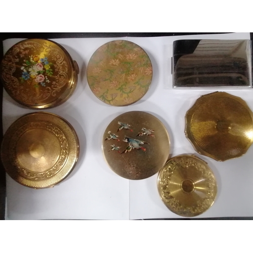 61 - Collection of various compacts (Qty)