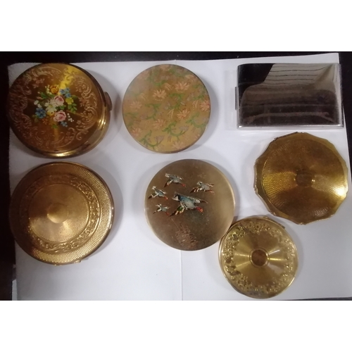 61 - Collection of various compacts (Qty)