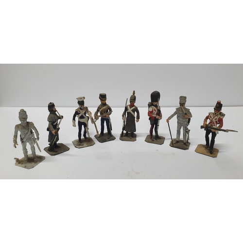 149 - Collection of painted, old metal soldiers (Qty)