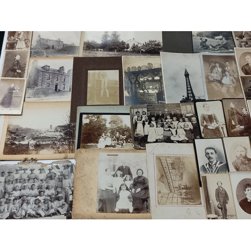 137 - Collection of antique photographs etc. (Qty)