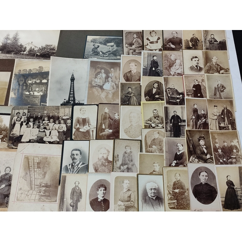 137 - Collection of antique photographs etc. (Qty)