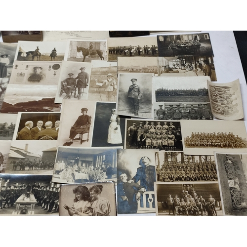 138 - Collection of antique military photographs etc. (Qty)