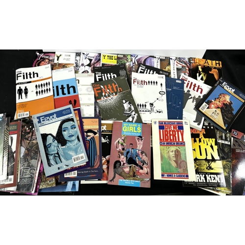 201 - Collection of comics including The Filth and Egypt