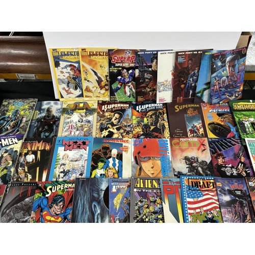 202 - Collection of Comics including X-Men and The Draft