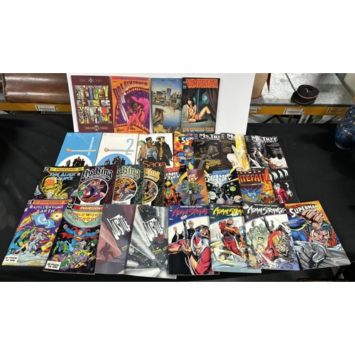 211 - Collection of comics including Adam Strange and The Ring