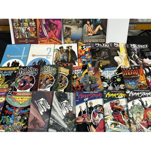 211 - Collection of comics including Adam Strange and The Ring