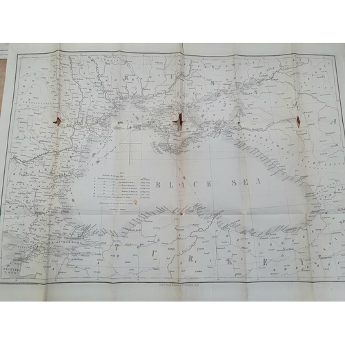 237 - Three mid 19thC Crimea maps relating to Sebastopol and the country around Sebastopol drawn & engrave... 