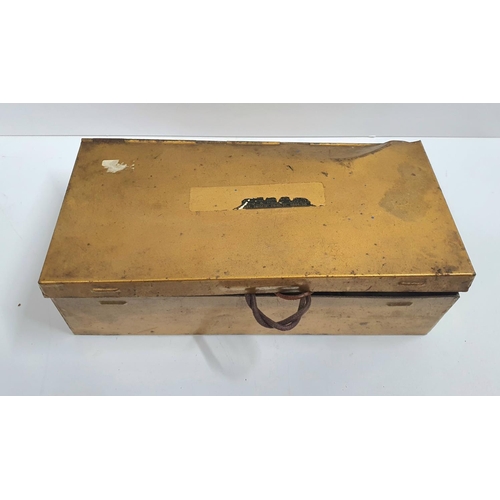 277 - Metal box containing vintage electrical medical equipment