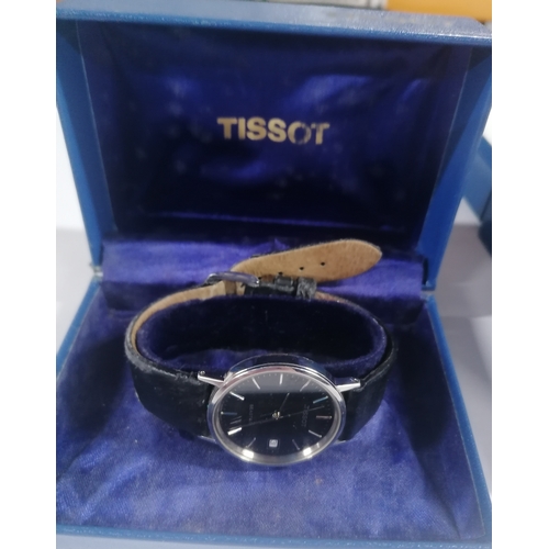 290 - Four watches including a boxed Tissot watch (4)