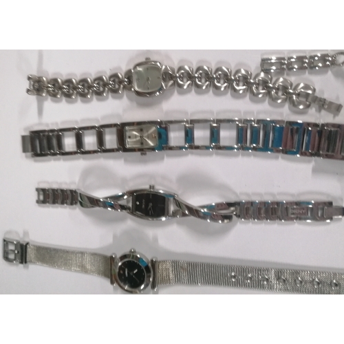 294 - Quantity of ladies silver coloured watches (Qty)