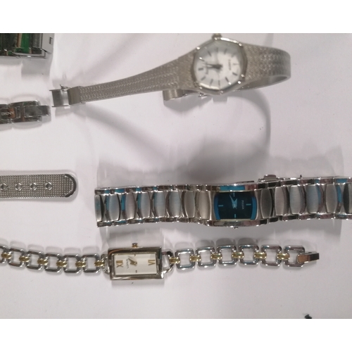 294 - Quantity of ladies silver coloured watches (Qty)