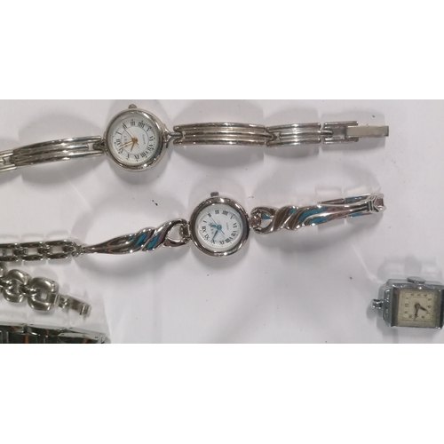 294 - Quantity of ladies silver coloured watches (Qty)