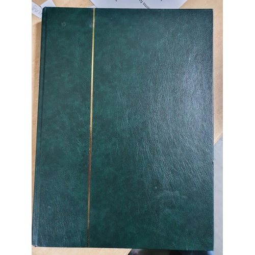 600 - Green stamp album containing mainly 20thC Germany used including 3rd Reich (Hundreds)