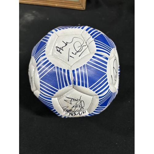 346 - Signed Rochdale Football from 1994-1995 (We Think) Dave Thompson and Andy Thackeray