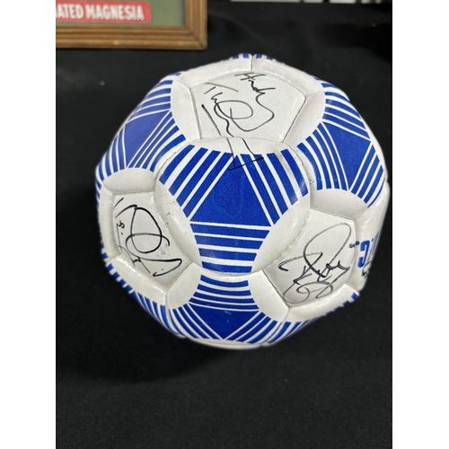 346 - Signed Rochdale Football from 1994-1995 (We Think) Dave Thompson and Andy Thackeray