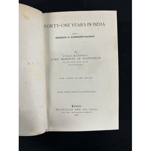 435 - Forty-one Years in India By Lord Roberts 1901