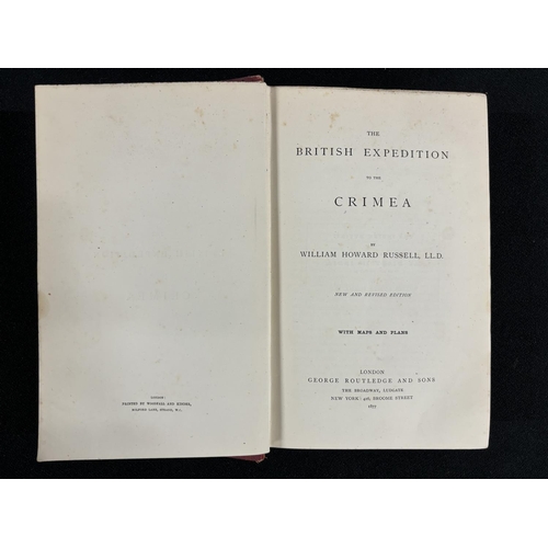 442 - The British Expedition to the Crimea by W.H Russell, 1877 published by Routledge & Sons