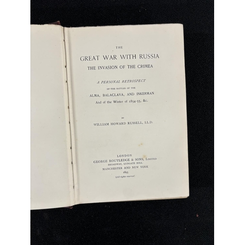 443 - The Great War with Russia by W.H Russell 1895 published by Routledge & Sons