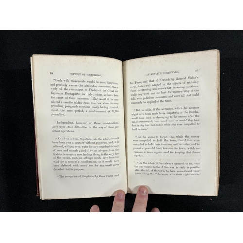 448 - Todlebens Defence of Sebastopol by W.H.Russell, published by Tinsley Brothers 1865