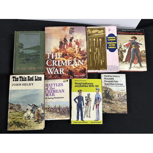 460 - Seven Books including in the trenches, John Finnemore and 6 Crimea War related books (7)