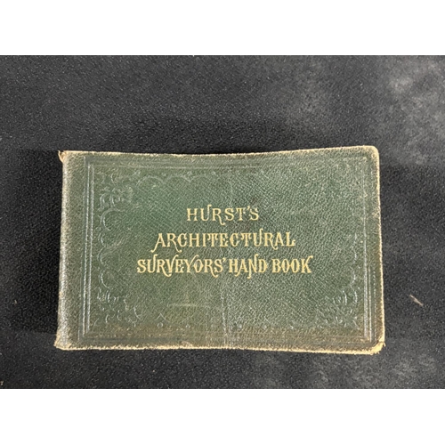 463 - Hursts Architectural Surveyours Hand Book 1904